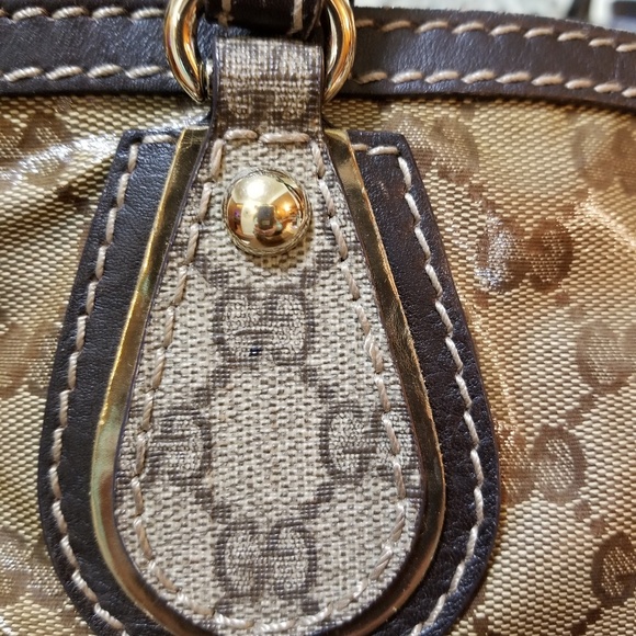 Auth Gucci Handbag Browns - Picture 4 of 8